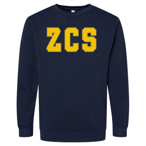 LAT - 6925 - Classic Block Adult Crewneck Thumbnail