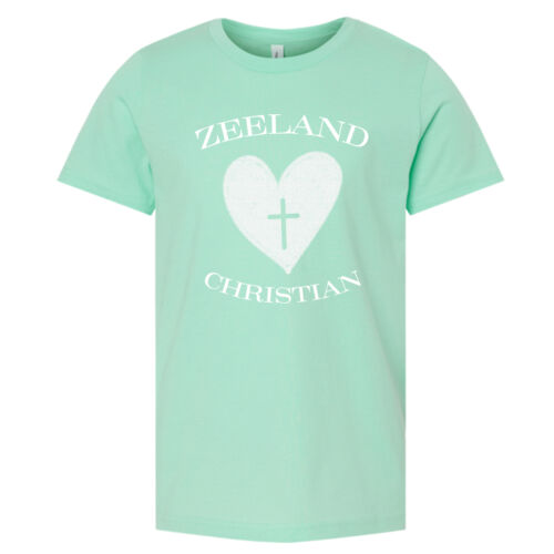 Bella + Canvas - 3001Y - I Heart ZCS Youth Tee Thumbnail